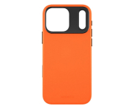 YAXO Leather Gear Slim Case MagSafe iPhone 17 Pro Max Orange - 1455893 - zdjęcie 1